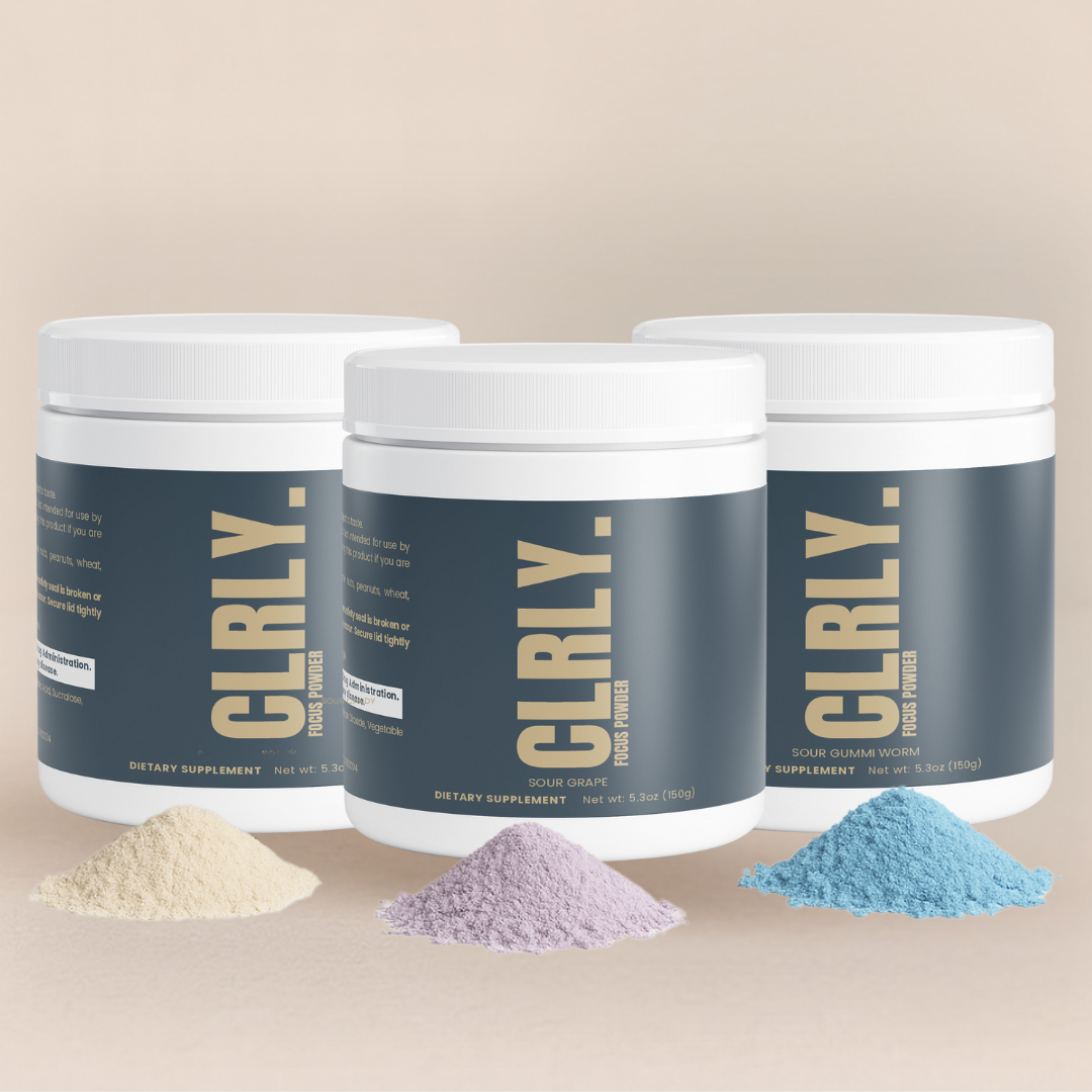 CLRLY. Focus Powder Bundle (3-pack)